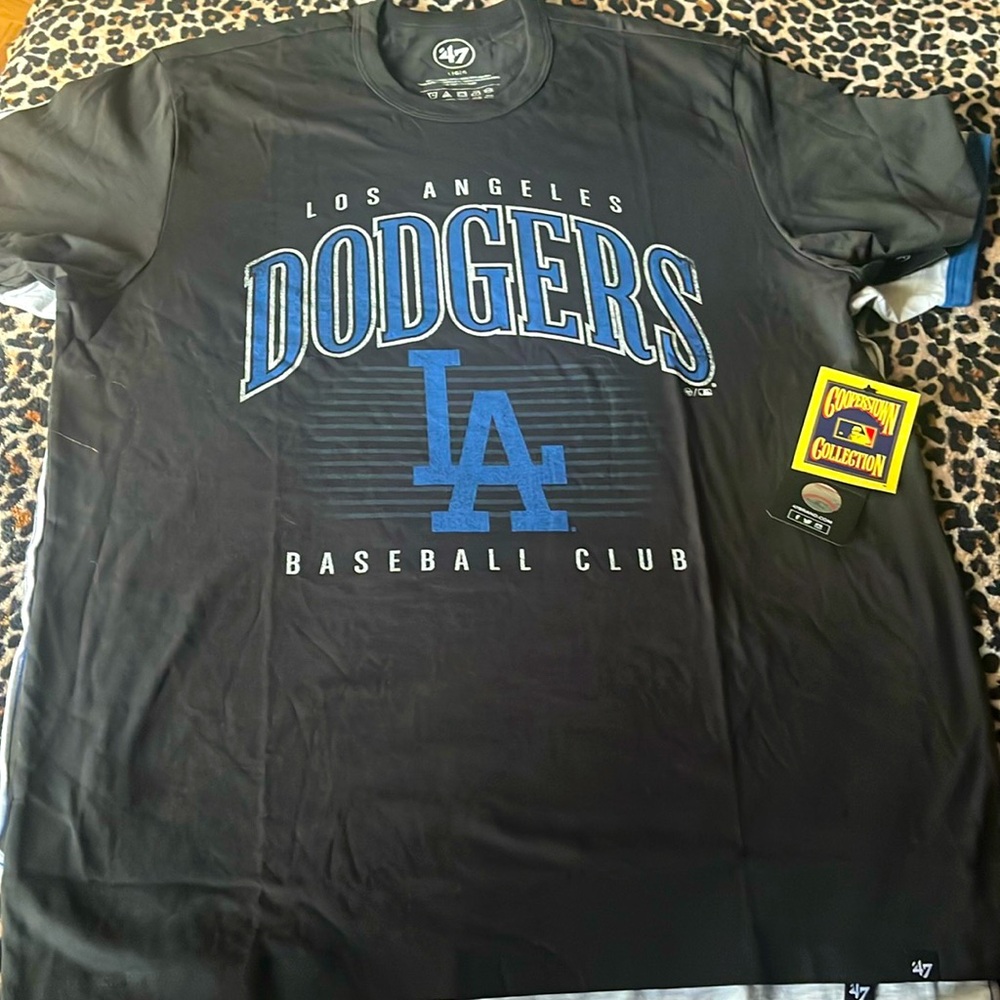 LA Dodgers Tee Black